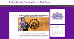 Desktop Screenshot of fultonfvtaskforce.com